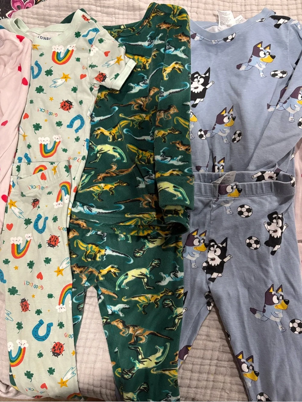 Old Navy and Target Kids Pajama Sets